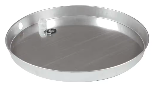 20" ALUMINUM DRAIN PAN (WTR HTR)