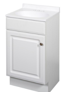 18x16x35 WHT VANITY COMBO