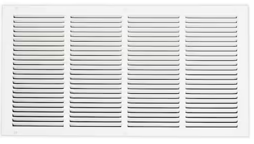 24X12" WHT RETURN AIR GRILLE