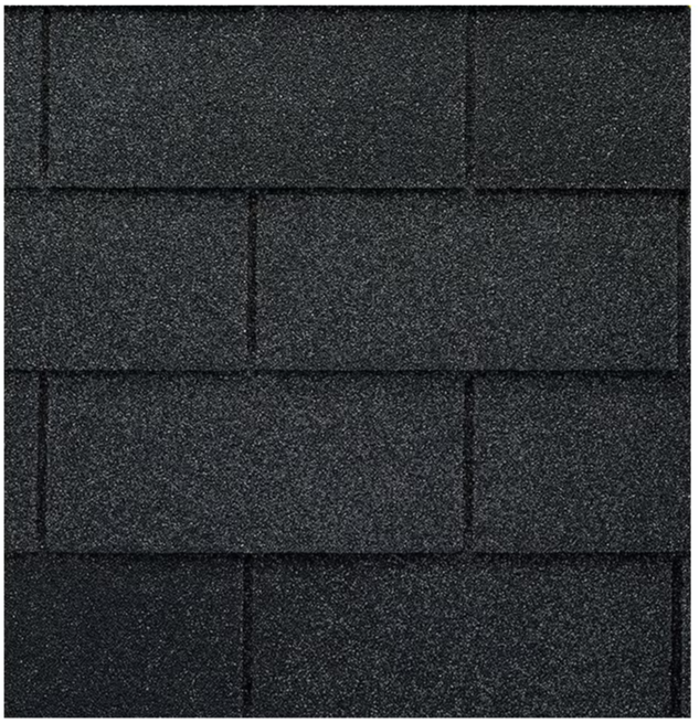 CHARCOAL 3-TAB SHINGLES 100SQF